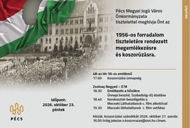 Megemlékezés és koszorúzás az 1956-os forradalom emlékére