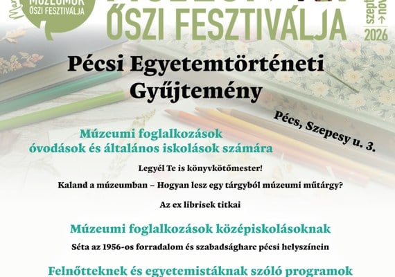 Múzeumok Őszi Fesztiválja 2026