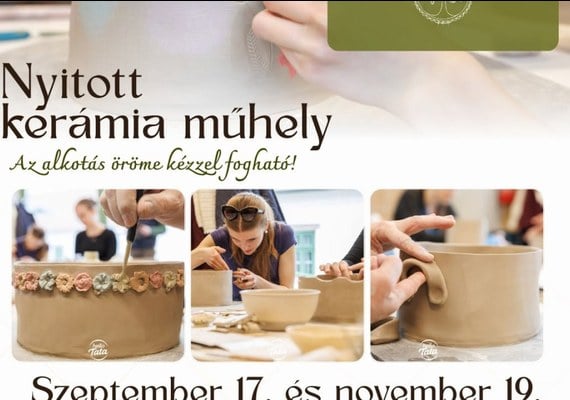 Nyitott kerámia műhely