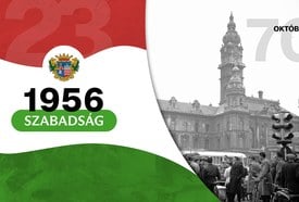 Október 23-i megemlékezés és koszorúzási ünnepség