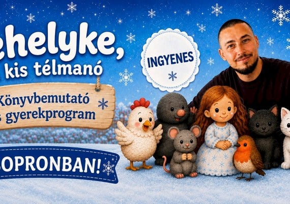 Pehelyke, a kis télmanó – mesés gyerekprogram és könyvbemutató