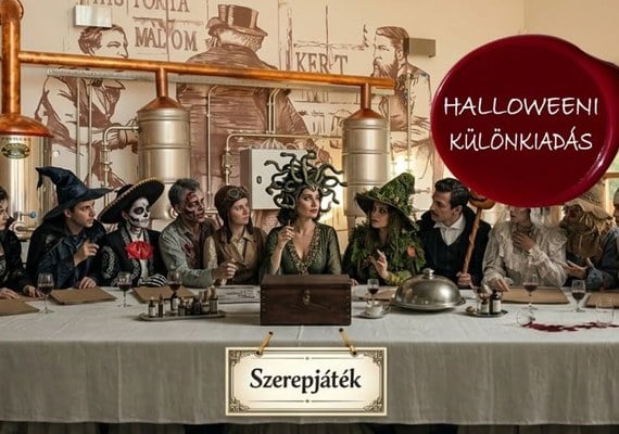 Rejtélyes vacsora - Halloween, a "Rejtélyek házában"...