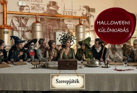 Rejtélyes vacsora - Halloween, a "Rejtélyek házában"...