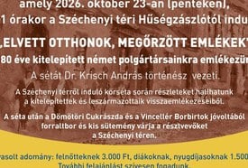 Rotary Club Sopron – Jótékonysági séta: Elvett otthonok, megőrzött emlékek