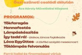 Tökvarázs – Őszi szüneti családi délután