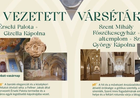 Vezetett várséták a Veszprémi Érseki Turisztikai Központ szervezésében