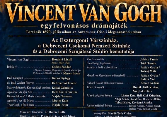 Vincent van Gogh – színházi est