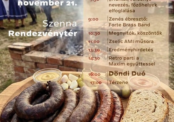 XV. Szennai Hurkafesztivál