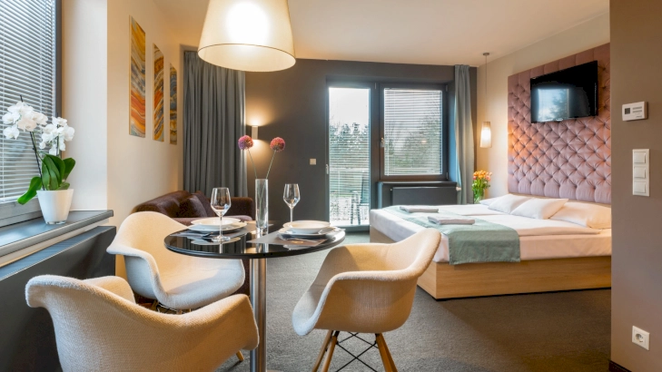 Studio apartman 2 fő részére - erkélyes – 1. kép