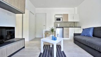 Premium apartman terasszal, 1 hálószobás - Villa Olivér 1