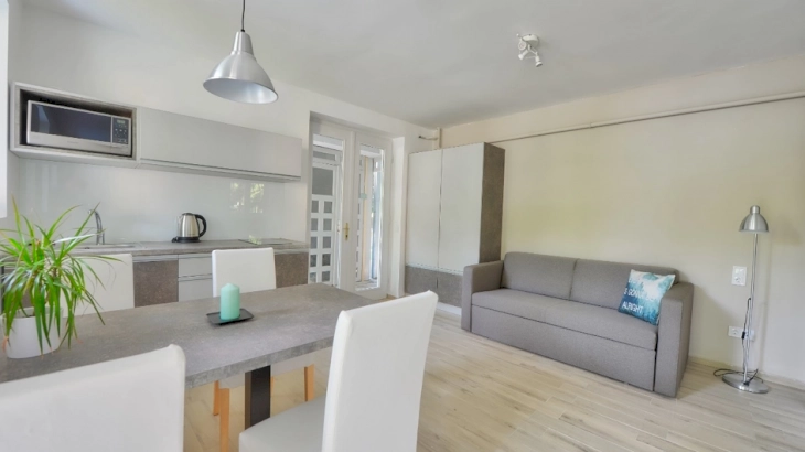 Premium apartman terasszal vagy erkéllyel, 1 hálószobás - Villa Olivér 3 – 1. kép