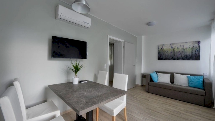 Premium apartman terasszal vagy erkéllyel, 1 hálószobás - Villa Olivér 2 – 1. kép