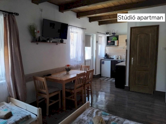 Stúdió 4 + 1 fős apartman külön bejárattal – 3. kép